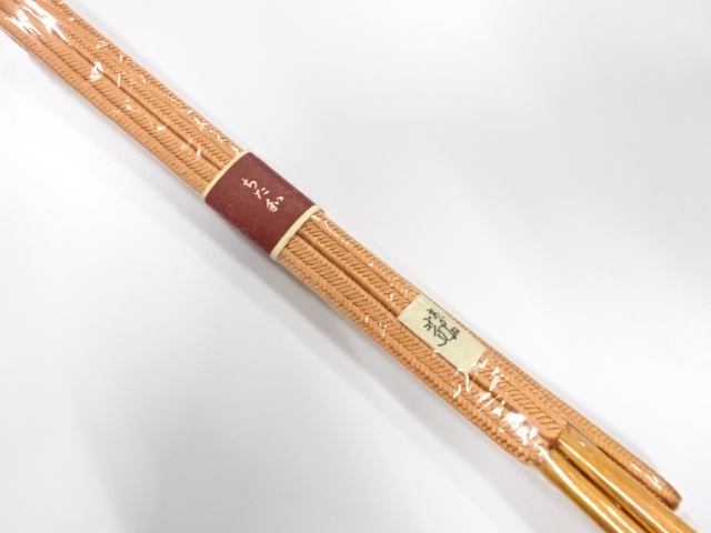 未使用品　正絹　手組帯締め